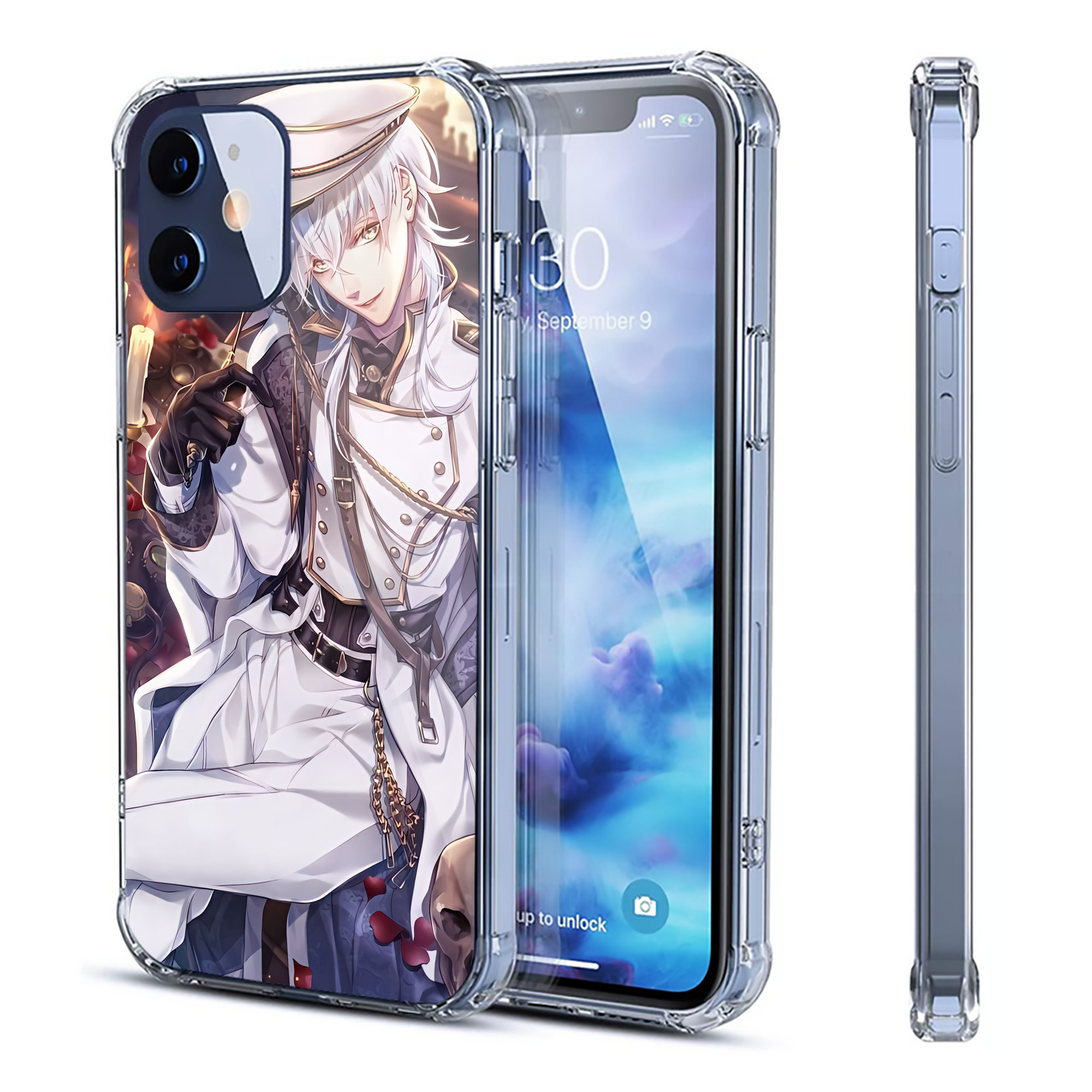 （画像用） 刀剣乱舞 Touken Ranbu 【iPhone 12シリーズ対応】透明スマホケース（クリアソフトケース）